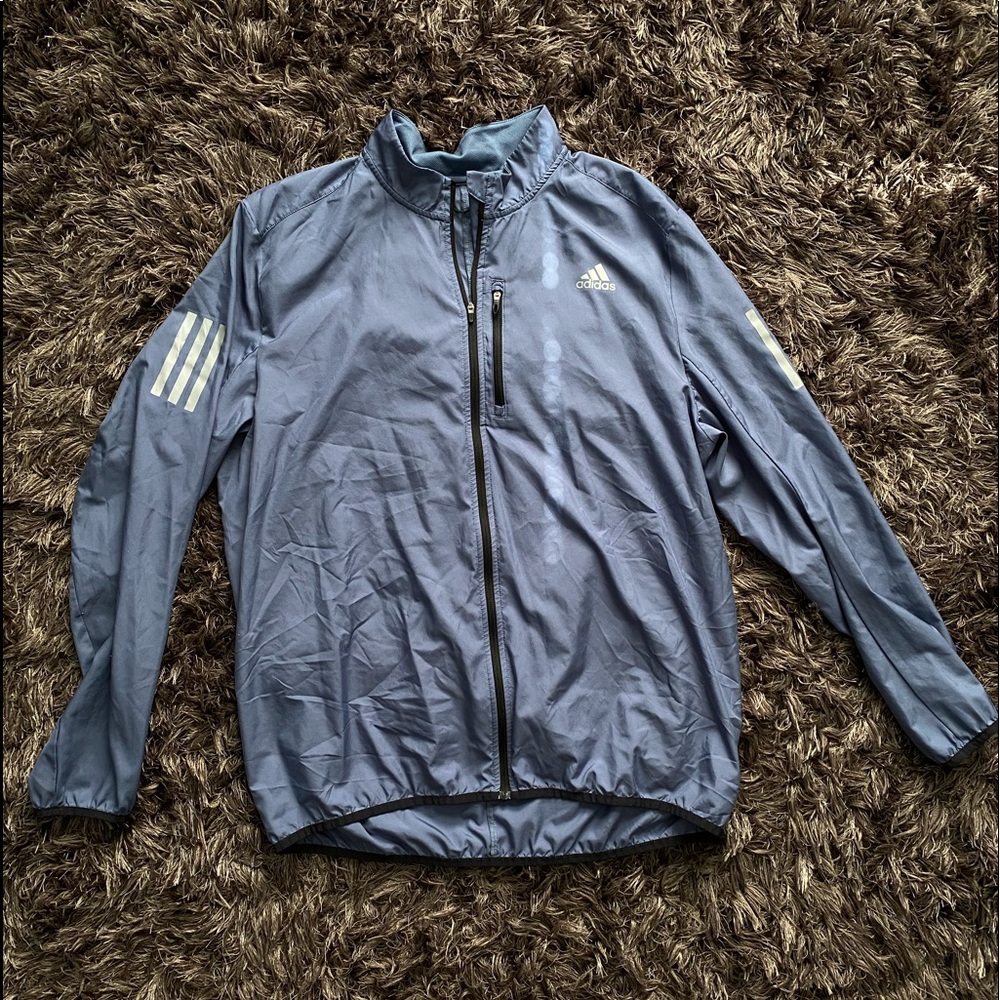 Adidas windbreaker running jacket